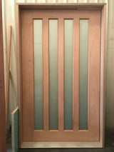 4L Vertical 1000/1100 x 2040 Pre hung - Just Doors QLD