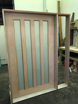 4L Vertical 1000/1100 x 2040 Pre hung - Just Doors QLD