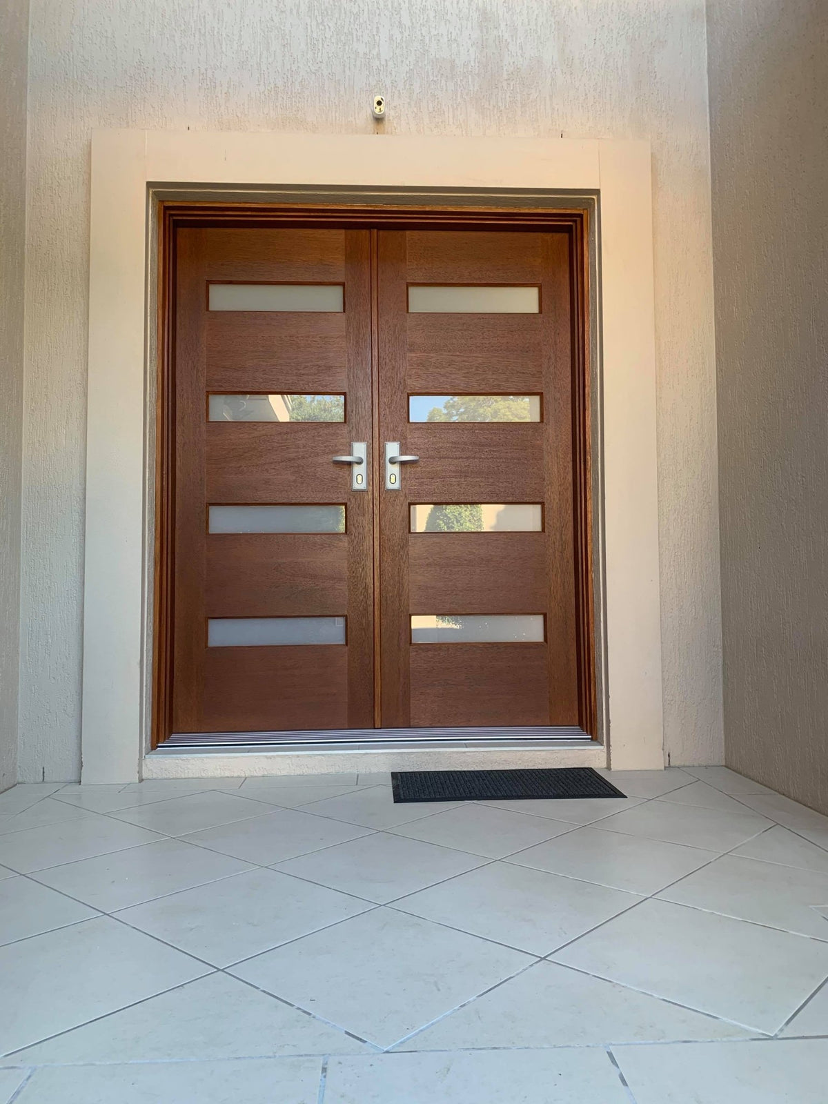4LS - Horizontal Double entrance door package - Just Doors QLD