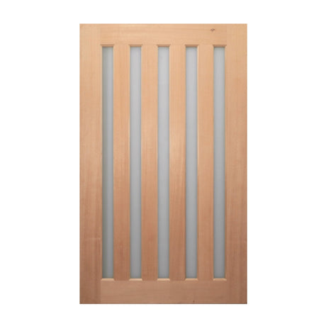 5VL 1200 x 2040 x 40mm Vertical Large Door & Frame Package - Just Doors QLD