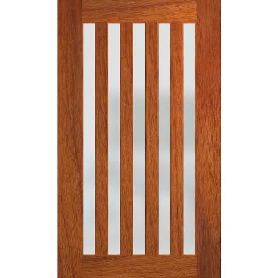 5VL 1200 x 2040 x 40mm Vertical Large Door & Frame Package - Just Doors QLD