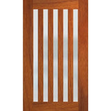 5VL 1200 x 2040 x 40mm Vertical Large Door & Frame Package - Just Doors QLD