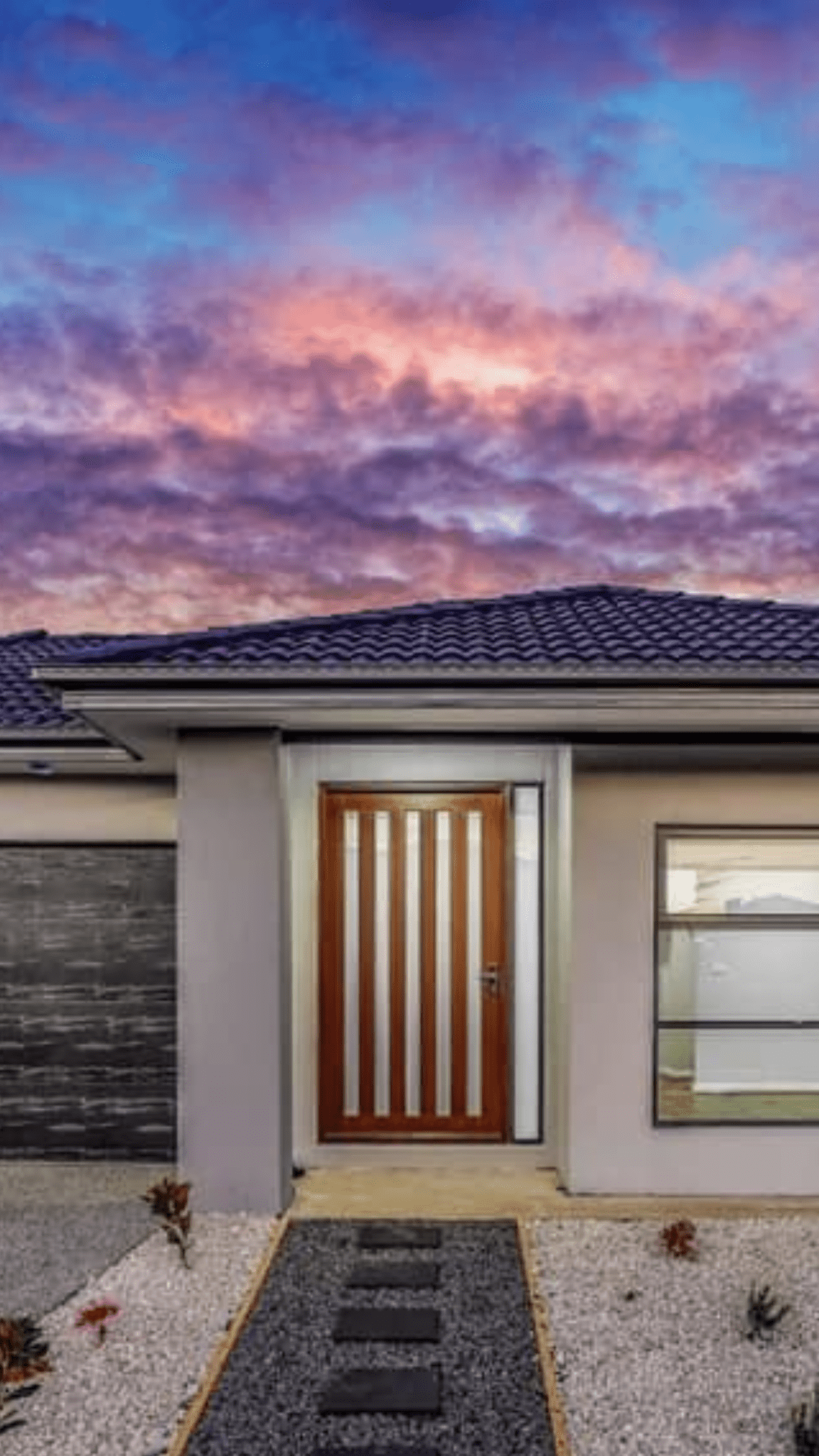 5VL 1200 x 2040 x 40mm Vertical Large Door & Frame Package - Just Doors QLD