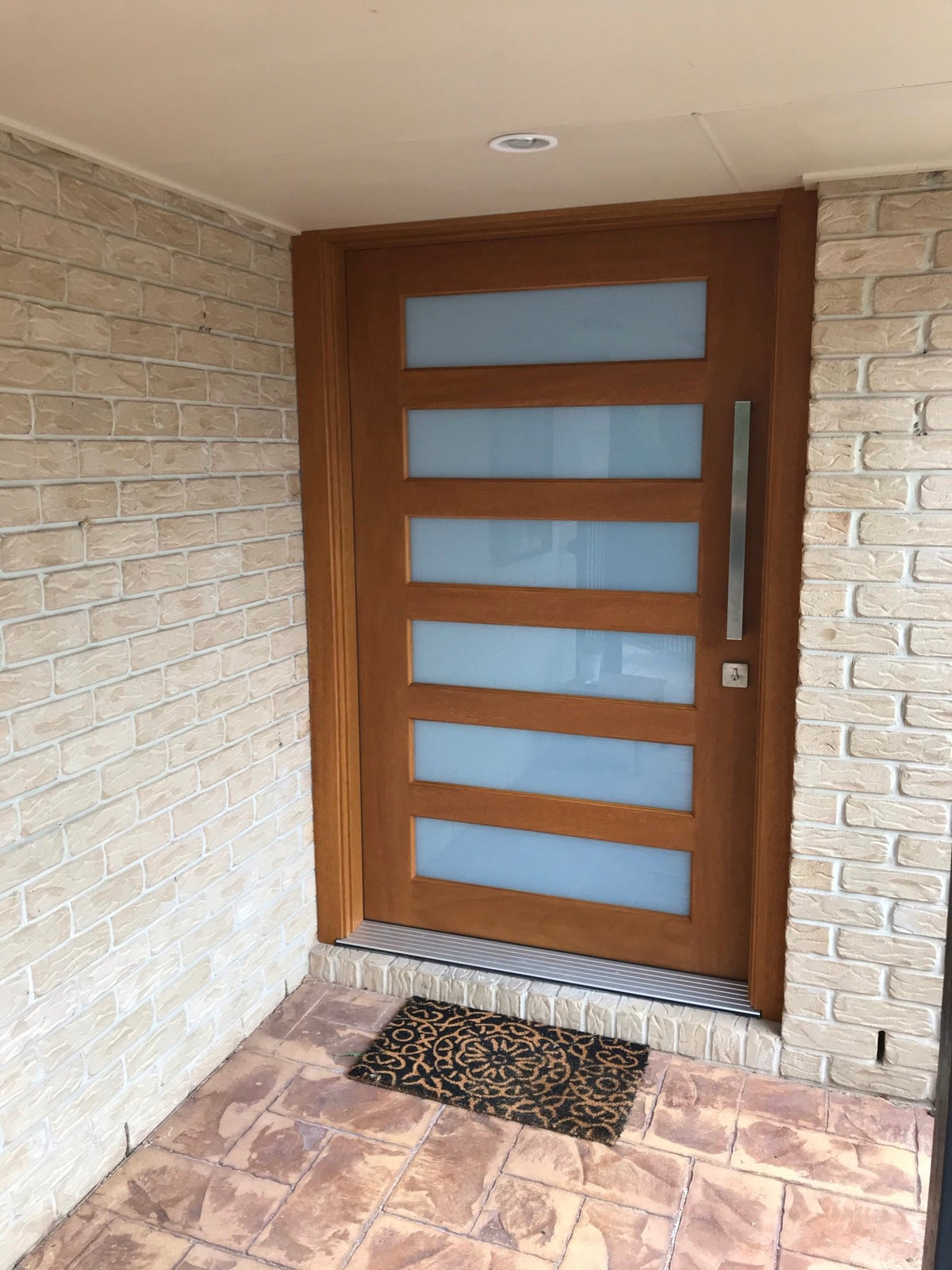 6L 1200 x 2040 x 40mm Horizontal Large Door & Frame Package - Just Doors QLD