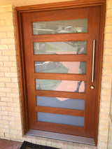 6L 1200 x 2040 x 40mm Horizontal Large Door & Frame Package - Just Doors QLD