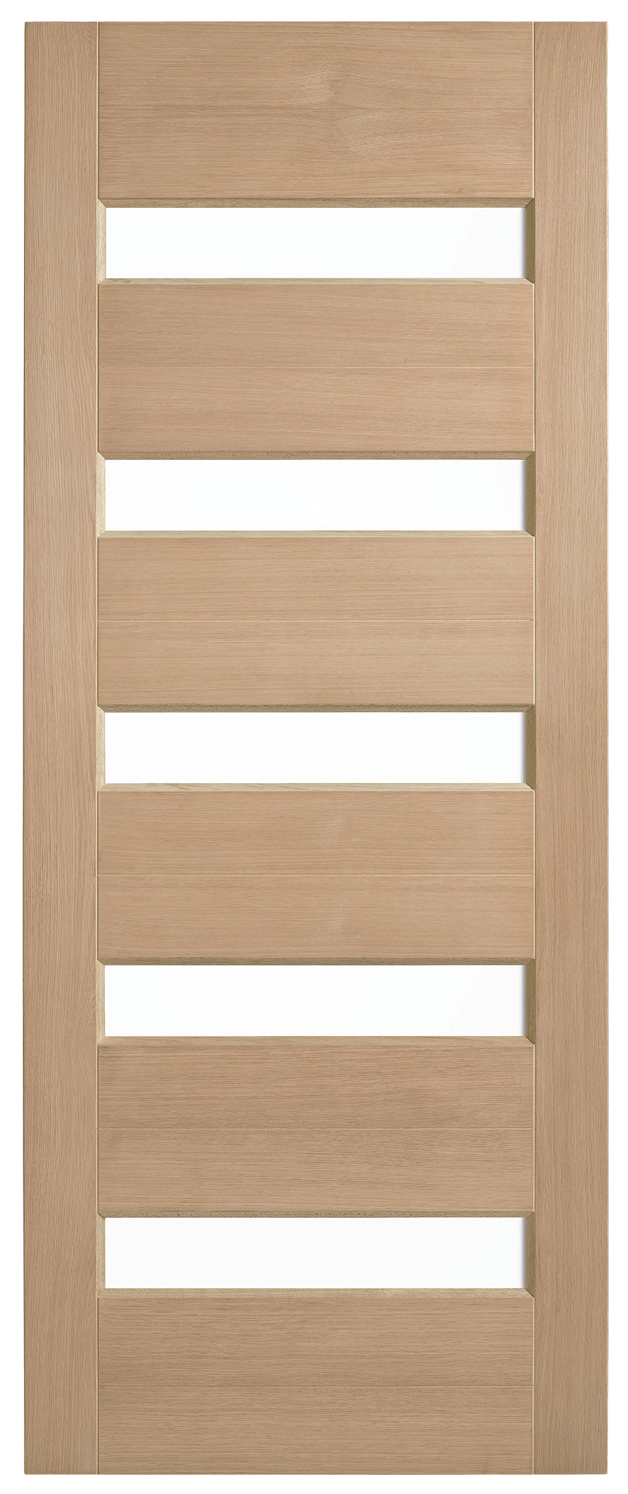 Corinthian Blonde Oak AWO 52G Horizontal Glazed Timber Door