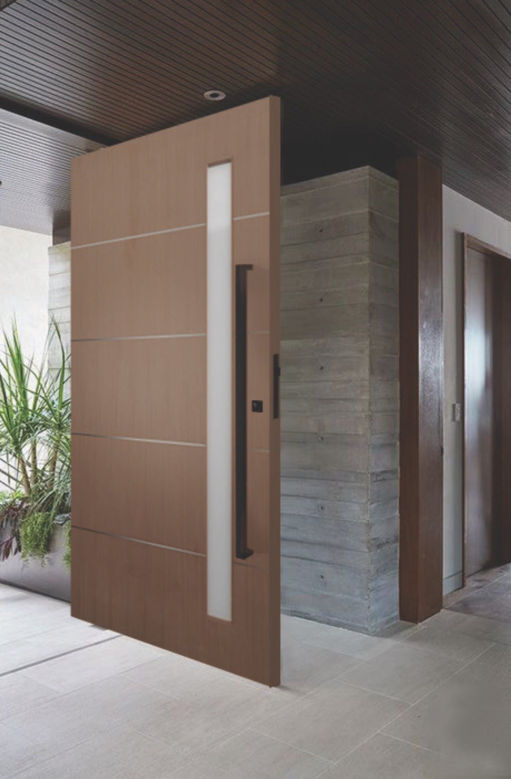 AHG Aluminium Insert Timber Door - Just Doors QLD