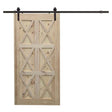 B12 - 6 Brace barn door - Just Doors QLD