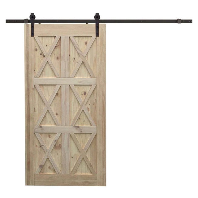B12 - 6 Brace barn door - Just Doors QLD