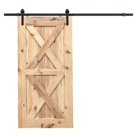 B8 - Double X Brace panel barn door - Just Doors QLD