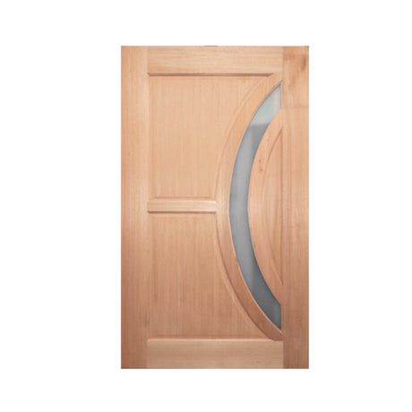 Chevron 1200 x 2040 x 40mm Large Door & Frame Package - Just Doors QLD