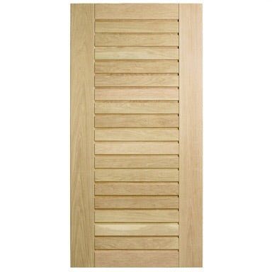 Corinthian Blonde Oak AWOWS 19TH 1200 x 2040 x 40mm Large Door & Frame Package - Just Doors QLD