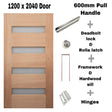Door Package 4 - 4LS horizontal - Just Doors QLD