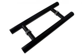 E34- 1500mm Matt Black Pull Handle - Just Doors QLD