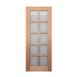 French 10 Lite Door - Just Doors QLD