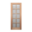 French 10 lite door INSTALLED PACKAGE - Just Doors QLD