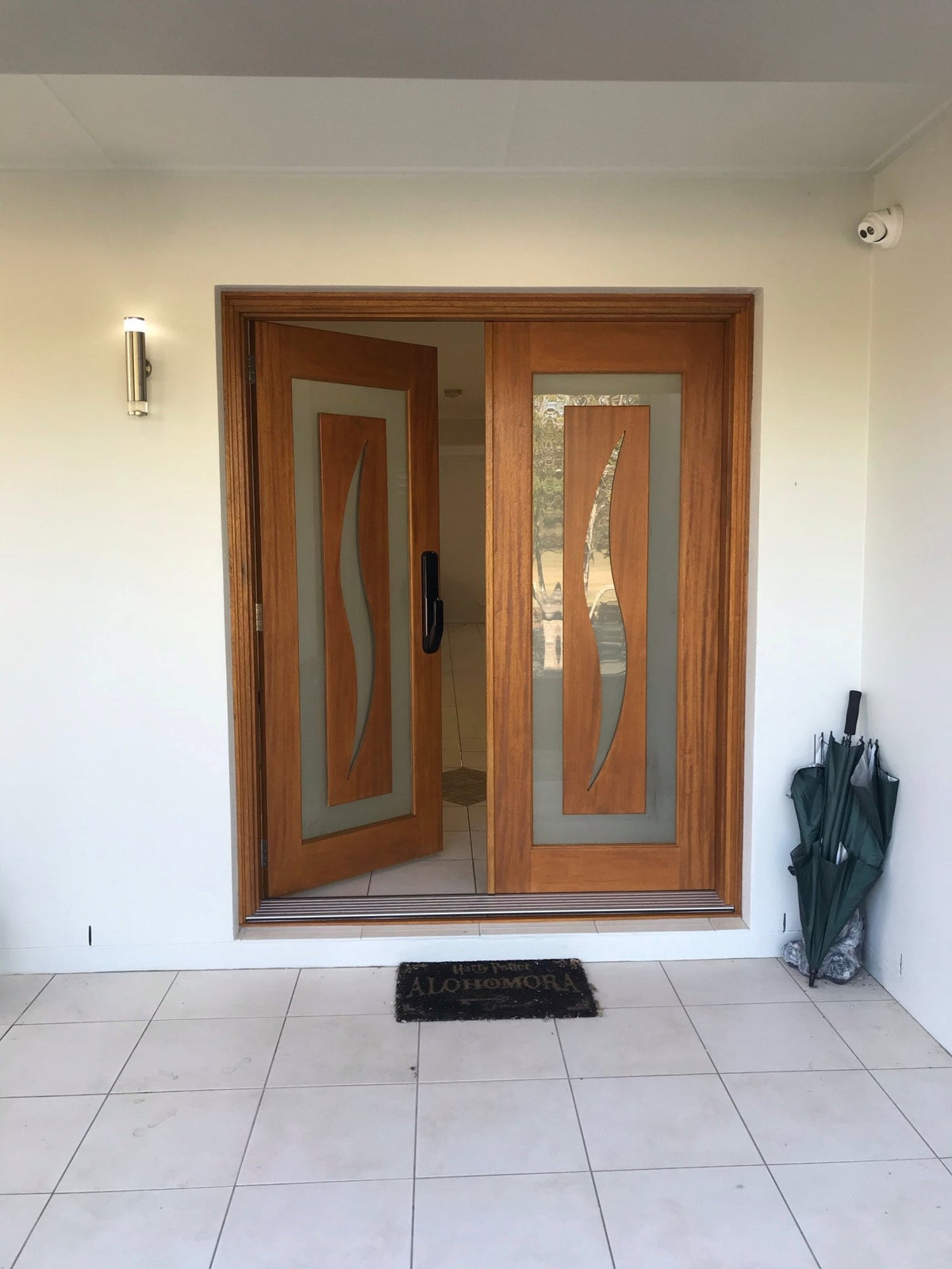 GS-illusion Double entrance door package - Just Doors QLD