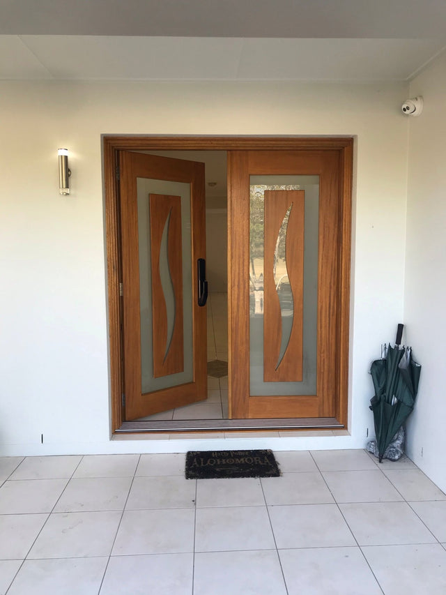 GS-illusion Double entrance door package - Just Doors QLD
