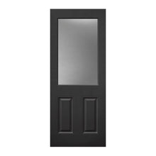 Load image into Gallery viewer, Cressbrook - Black fibreglass Composite Door (black) sizes available 820/920