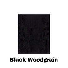 Load image into Gallery viewer, BLACK 4 lite Horizontal 820 x 2040 x 40 Fibreglass Door (BLACK woodgrain) INSTALLED PACKAGE