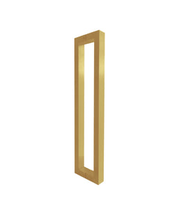 JD1- 600mm Brushed Brass Door Pull handle (Pair) 600mm