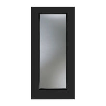 Load image into Gallery viewer, 1 lite fibreglass Door (Black Woodgrain)