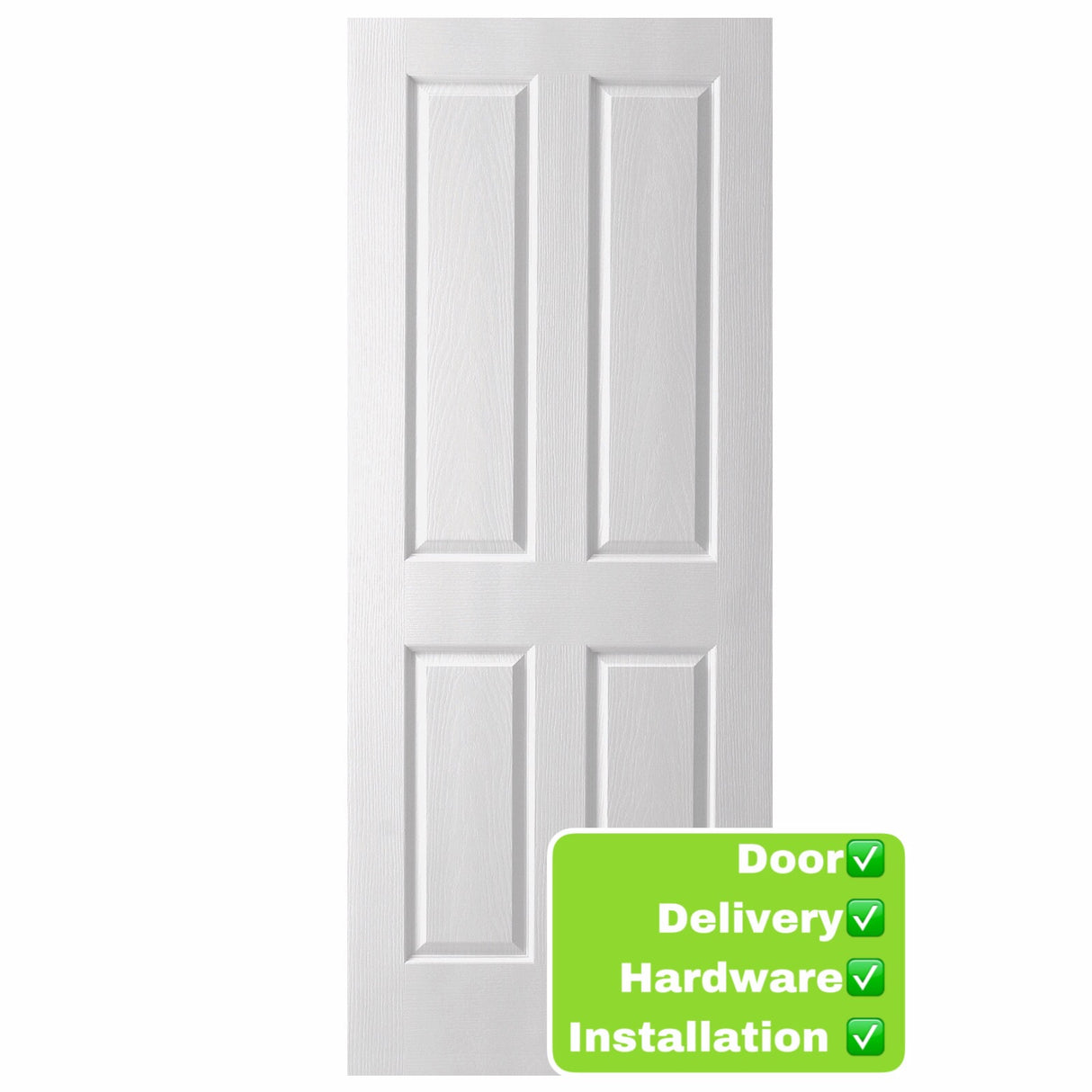 Oakfield OAK Internal Door 2040 range Installed package