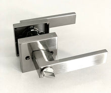 Load image into Gallery viewer, L2-Brooklyn Satin Nickel Entrance lever