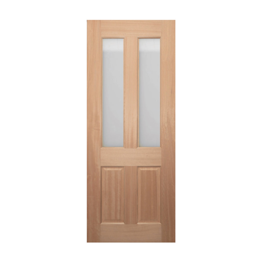 Traditional 2 lite Door & Frame Package Installed 820/870/920
