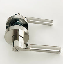 Load image into Gallery viewer, L3 - Montana Satin Nickel PRIVACY lever