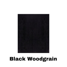 Load image into Gallery viewer, BLACK 5 lite Horizontal 820 x 2040 x 40 Fibreglass Door (BLACK woodgrain) INSTALLED PACKAGE