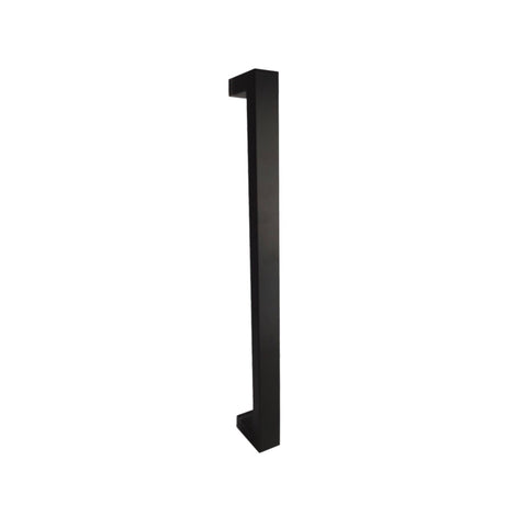 JD1 - 1200mm Single sided Matt Black Pull Handle - Just Doors QLD