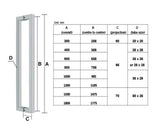 JD1 - 1500mm Matt Black Pull Handle - Just Doors QLD