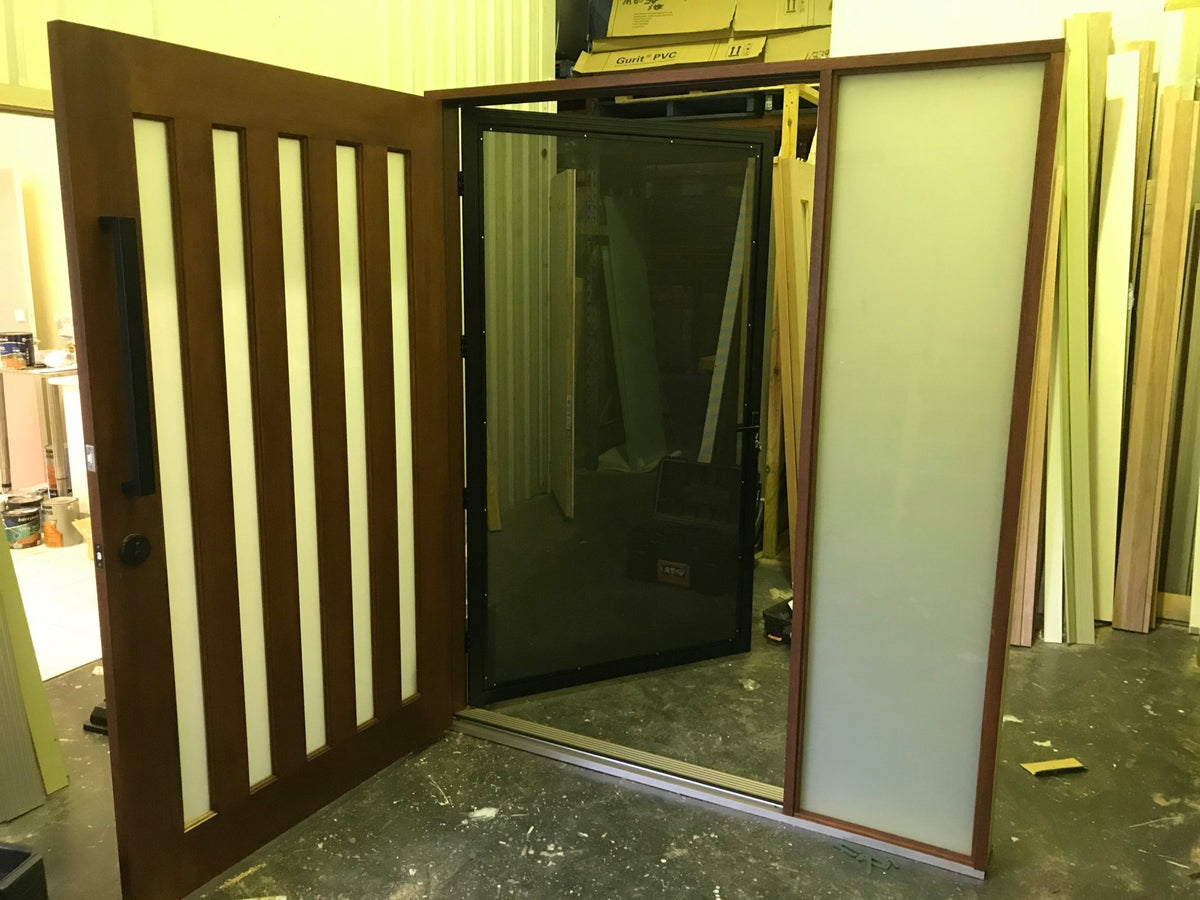 JDQ Pre Hung Security Screen Door Prices - Just Doors QLD