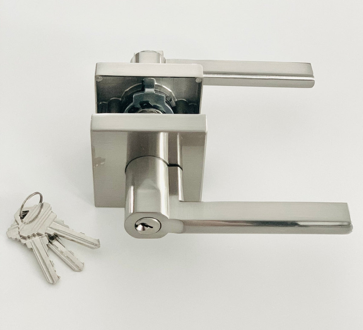 L4- Vienna Entrance lever - Just Doors QLD