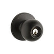 Lane Bala Black Entrance Knobset - Just Doors QLD