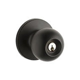 Lane Bala Black Entrance Knobset - Just Doors QLD