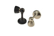 Magnetic Doorstop || ROUND || Satin Nickel or Matte Black - Just Doors QLD