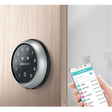 Samsung smart door Bluetooth rim lock - Just Doors QLD
