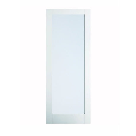 Shaker 1 Glass Panel Door 35mm - Just Doors QLD