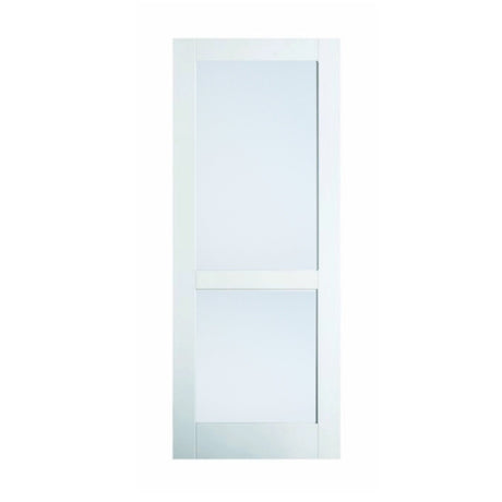 Shaker 2 - Glass Panel Door Options - Just Doors QLD