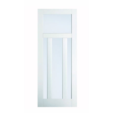 Shaker 4 - Glass Panel Door Options - Just Doors QLD