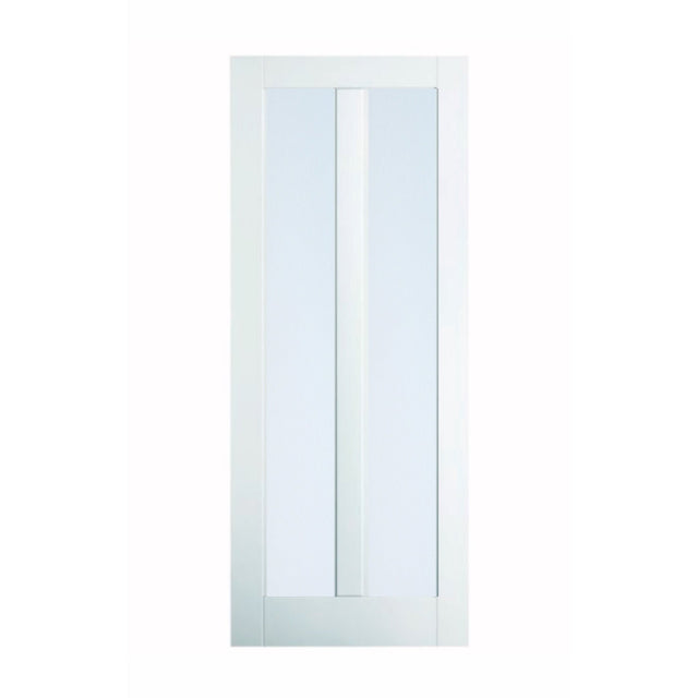 Shaker 6 - Glass Panel Door Options - Just Doors QLD
