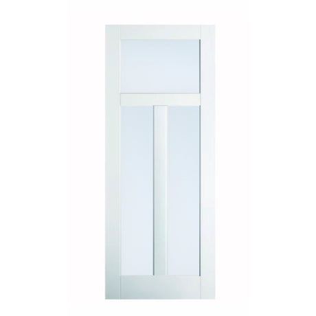 Shaker 7 - Glass Panel Door Options - Just Doors QLD