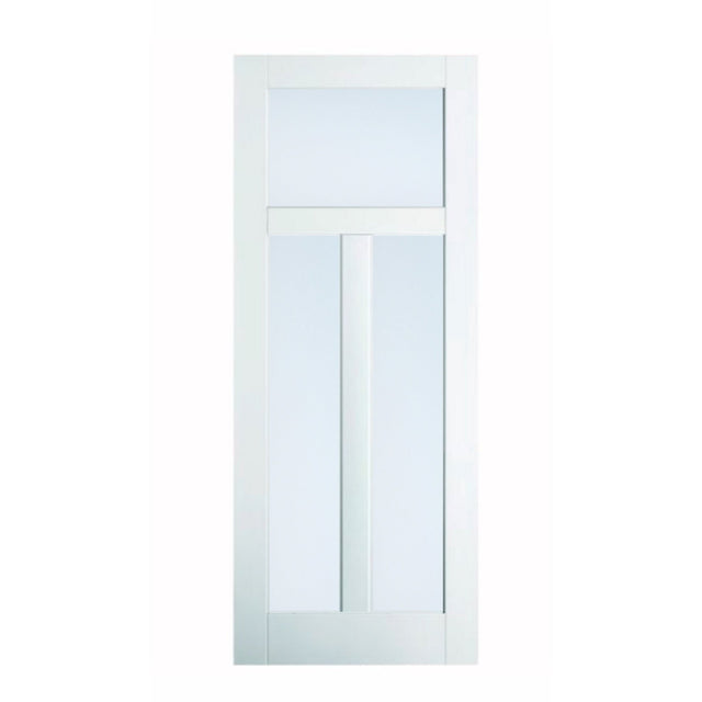 Shaker 7 - Glass Panel Door Options - Just Doors QLD