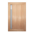 Solid 1VG Vertical Plank Meranti Door - Just Doors QLD