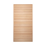 Solid Horizontal Plank - Pre hung option 2040/2340 - Just Doors QLD