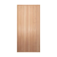 Solid Vertical Plank 1200 x 2040 x 40mm Large Door & Frame Package - Just Doors QLD