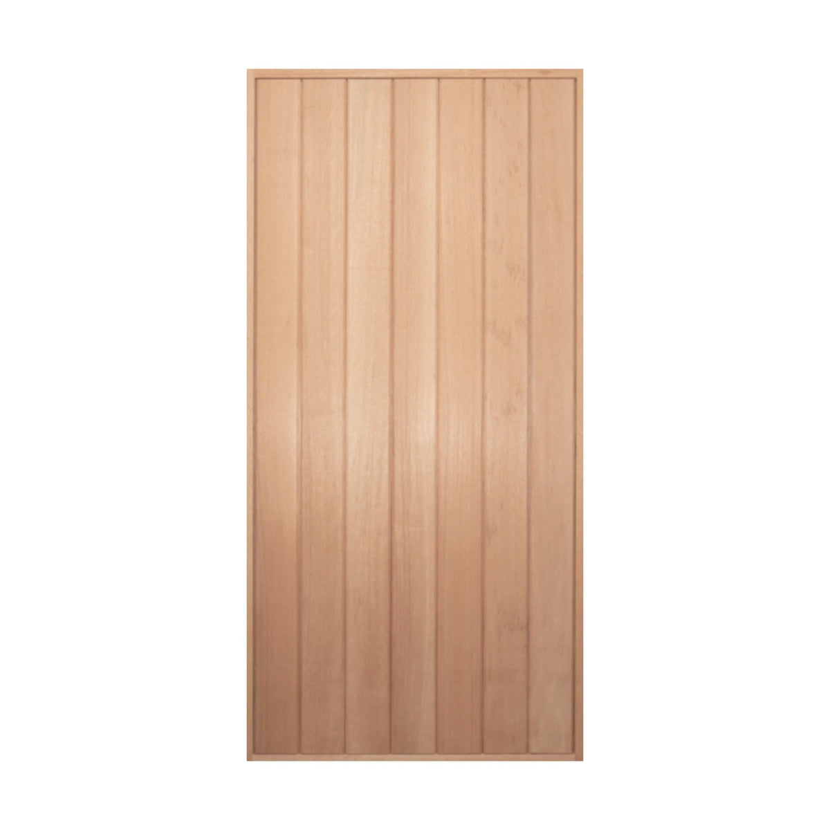 Solid Vertical Plank Pre hung options 2040/2340 - Just Doors QLD