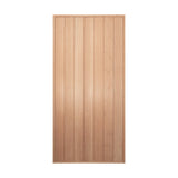 Solid Vertical Plank Pre hung options 2040/2340 - Just Doors QLD